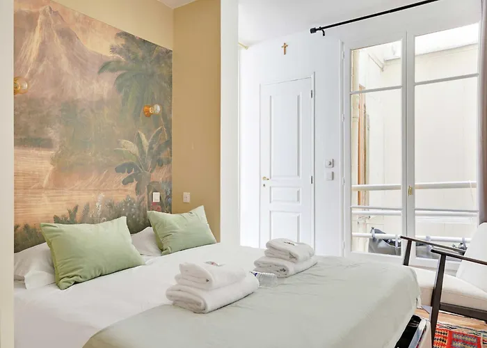 Apartament Peaceful - 1bd 4p - Palais Royal Louvre Paryż